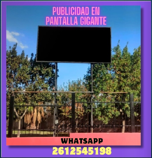 Publicidad en Pantalla Led Mendoza
